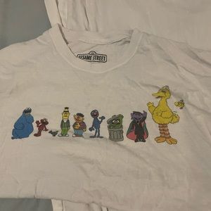Sesame Street Cropped Tee